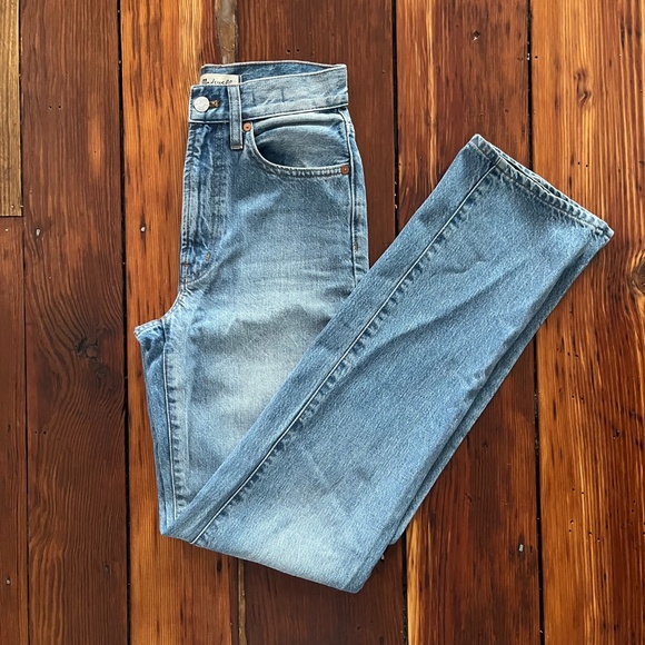 Madewell | The Perfect Vintage Straight Jean: Side-Slit Edition - Picture 2 of 11